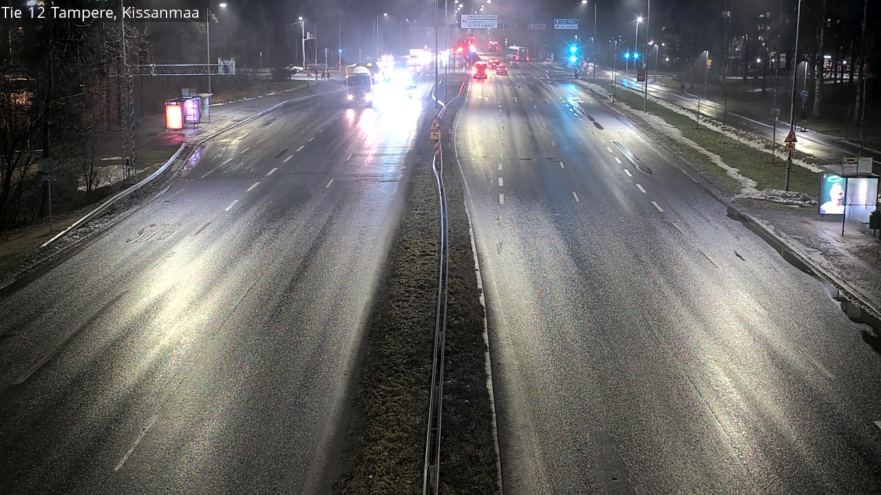 Weather Camera Image Väg 12 Tammerfors, Kissanmaa, Tampere, Pirkanmaa