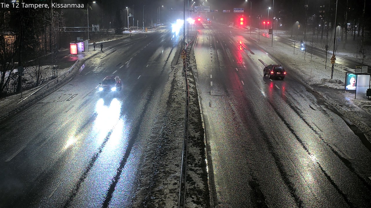 Weather Camera Image Väg 12 Tammerfors, Kissanmaa, Tampere, Pirkanmaa
