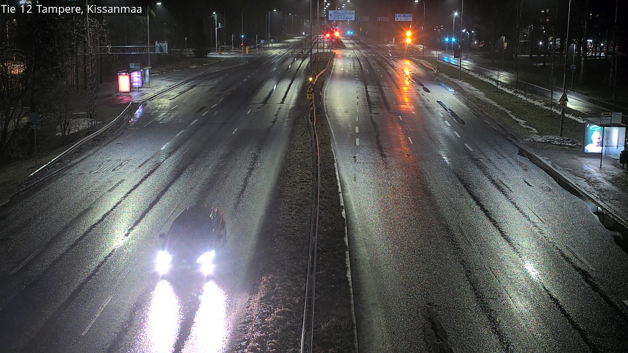 Weather Camera Image Väg 12 Tammerfors, Kissanmaa, Tampere, Pirkanmaa