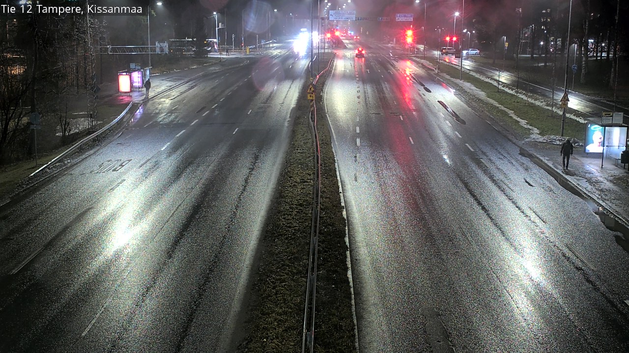 Weather Camera Image Väg 12 Tammerfors, Kissanmaa, Tampere, Pirkanmaa