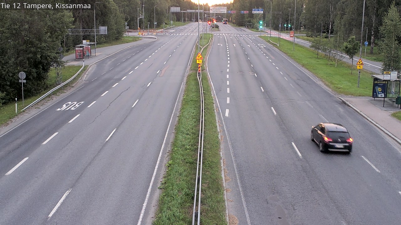 Weather Camera Image Road 12 Tampere, Kissanmaa, Tampere, Pirkanmaa