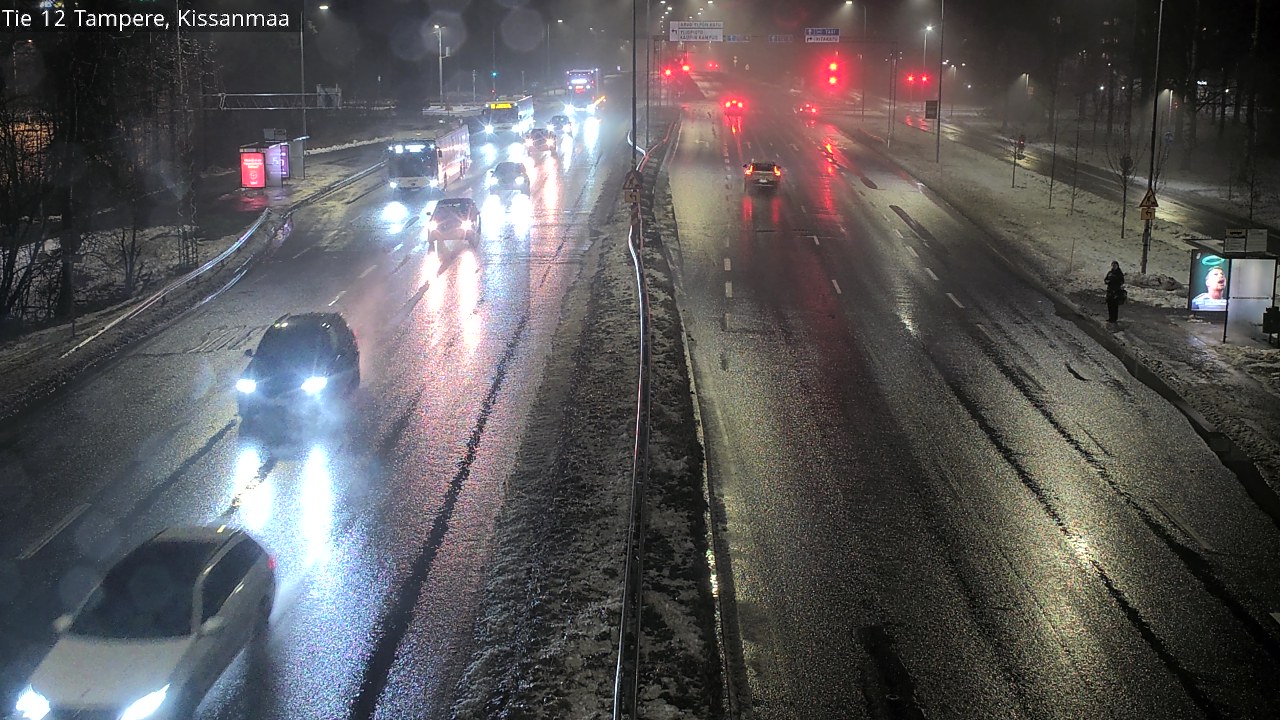 Weather Camera Image Väg 12 Tammerfors, Kissanmaa, Tampere, Pirkanmaa