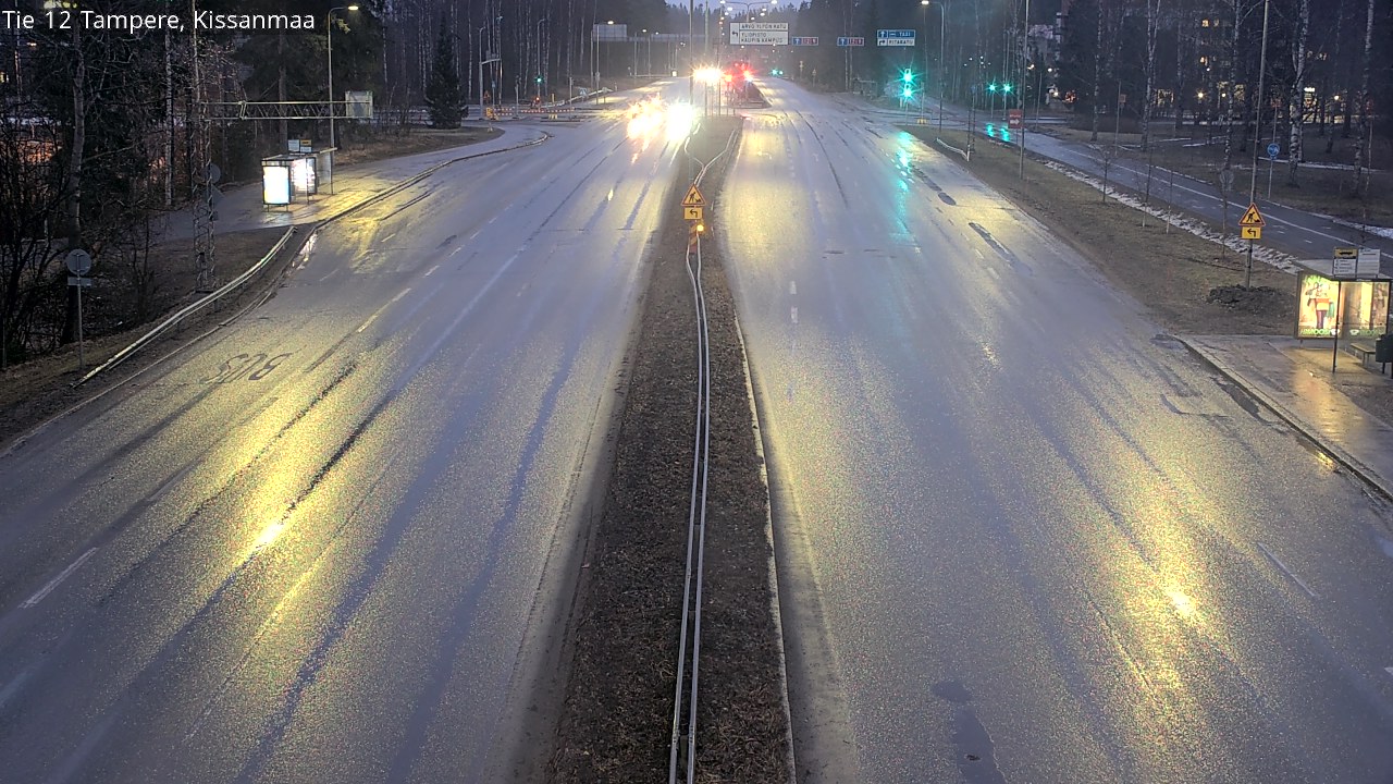 Weather Camera Image Väg 12 Tammerfors, Kissanmaa, Tampere, Pirkanmaa