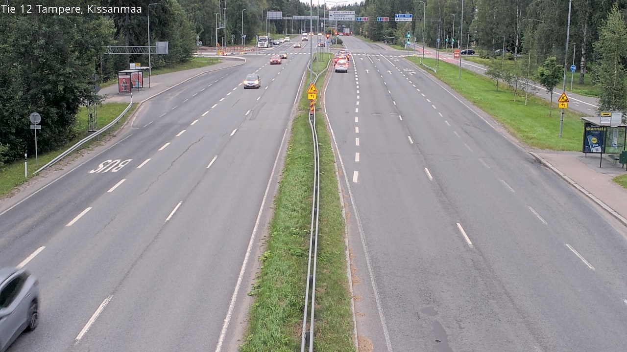 Weather Camera Image Road 12 Tampere, Kissanmaa, Tampere, Pirkanmaa
