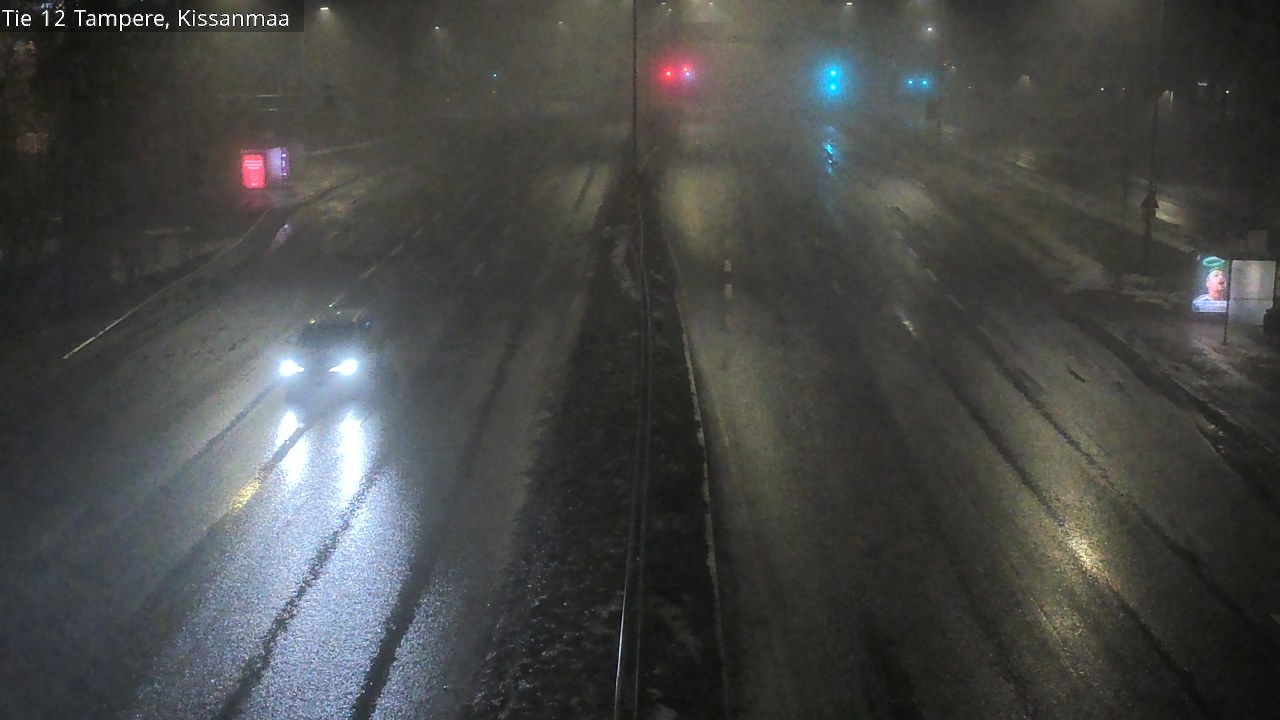 Weather Camera Image Väg 12 Tammerfors, Kissanmaa, Tampere, Pirkanmaa