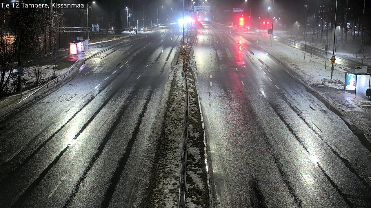 Weather Camera Image Väg 12 Tammerfors, Kissanmaa, Tampere, Pirkanmaa
