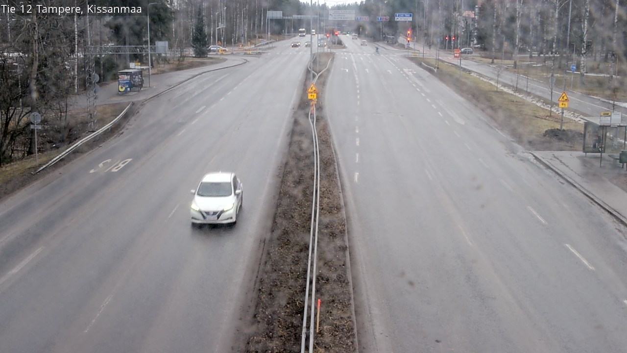 Weather Camera Image Väg 12 Tammerfors, Kissanmaa, Tampere, Pirkanmaa