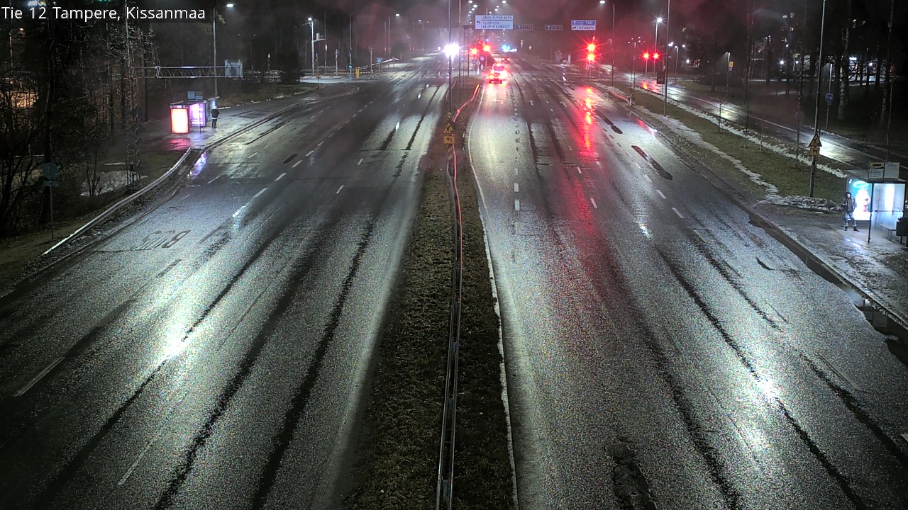 Weather Camera Image Väg 12 Tammerfors, Kissanmaa, Tampere, Pirkanmaa