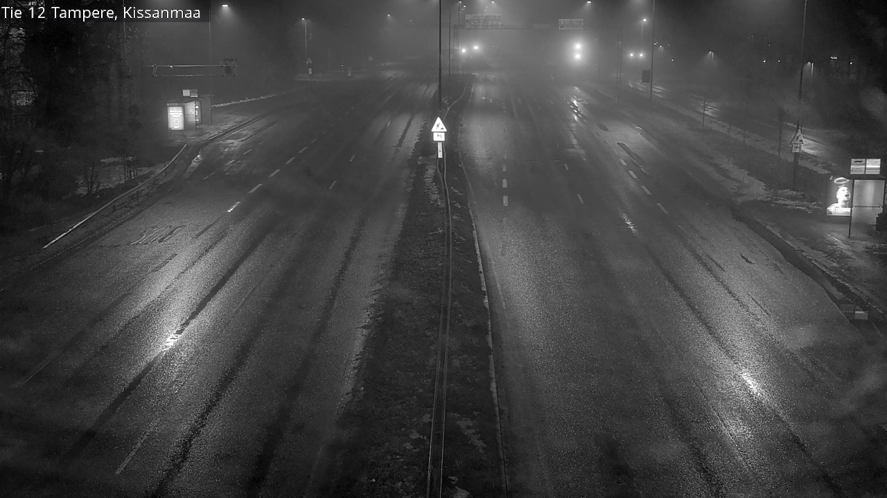 Weather Camera Image Väg 12 Tammerfors, Kissanmaa, Tampere, Pirkanmaa