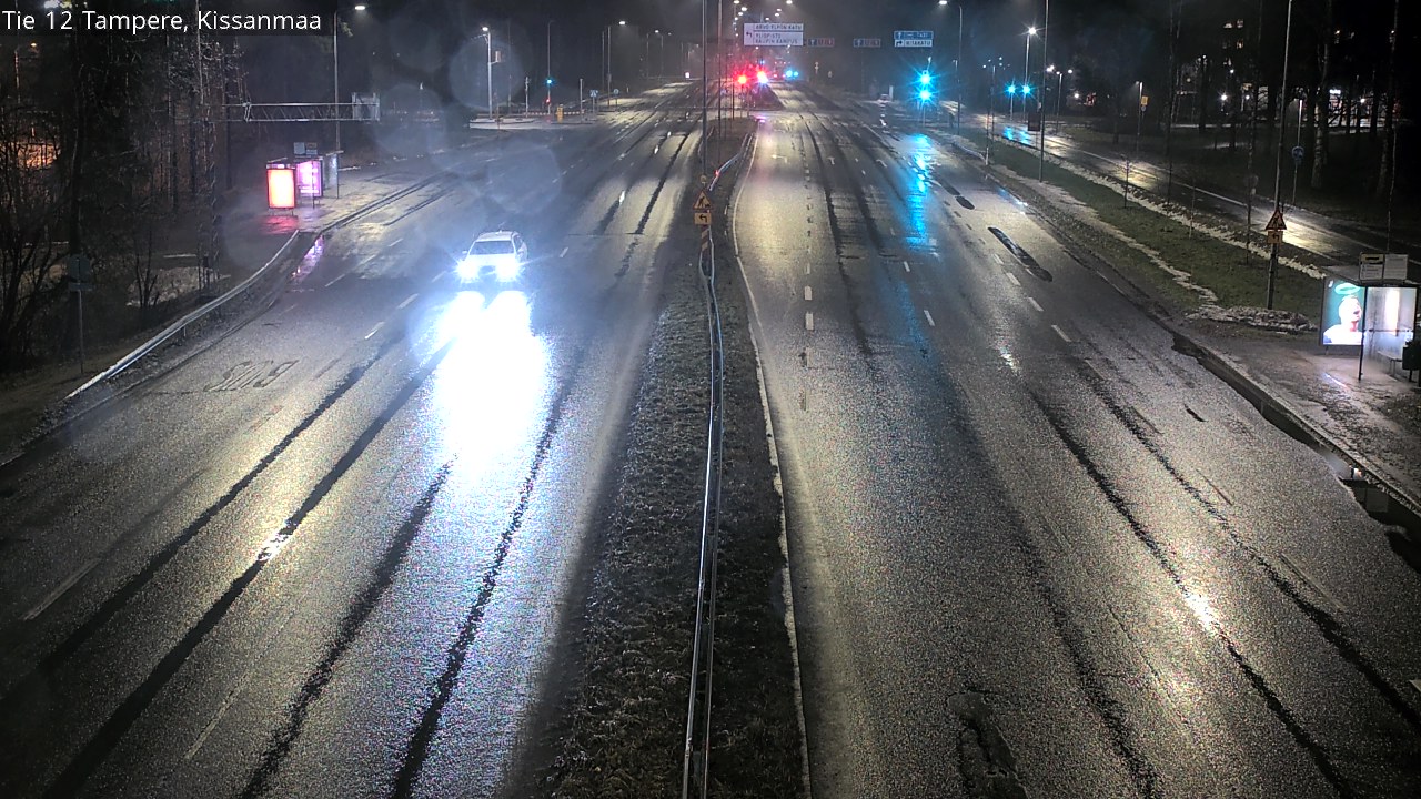 Weather Camera Image Väg 12 Tammerfors, Kissanmaa, Tampere, Pirkanmaa