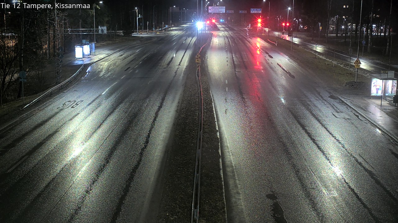 Weather Camera Image Väg 12 Tammerfors, Kissanmaa, Tampere, Pirkanmaa