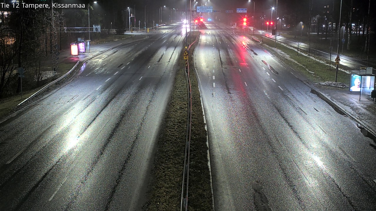 Weather Camera Image Väg 12 Tammerfors, Kissanmaa, Tampere, Pirkanmaa
