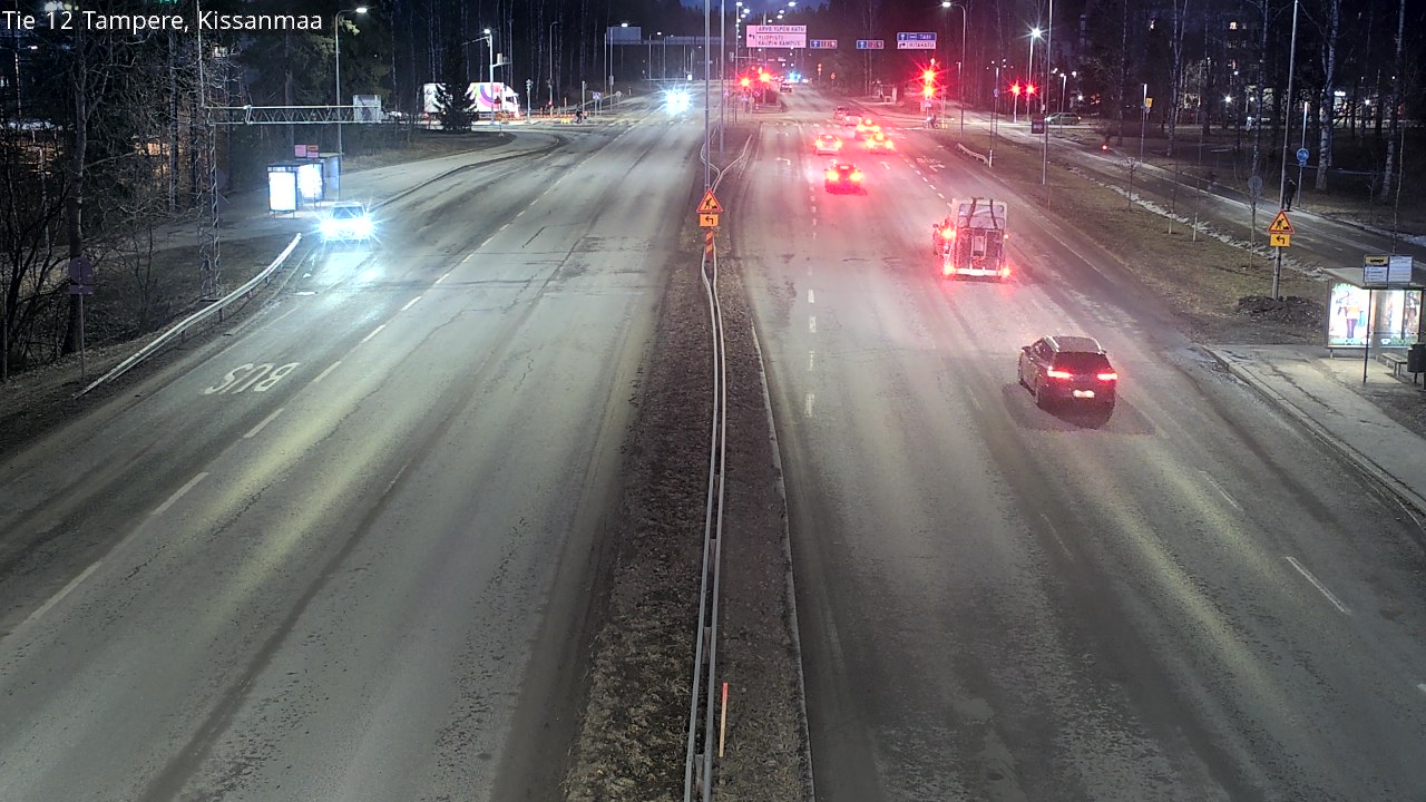 Weather Camera Image Road 12 Tampere, Kissanmaa, Tampere, Pirkanmaa