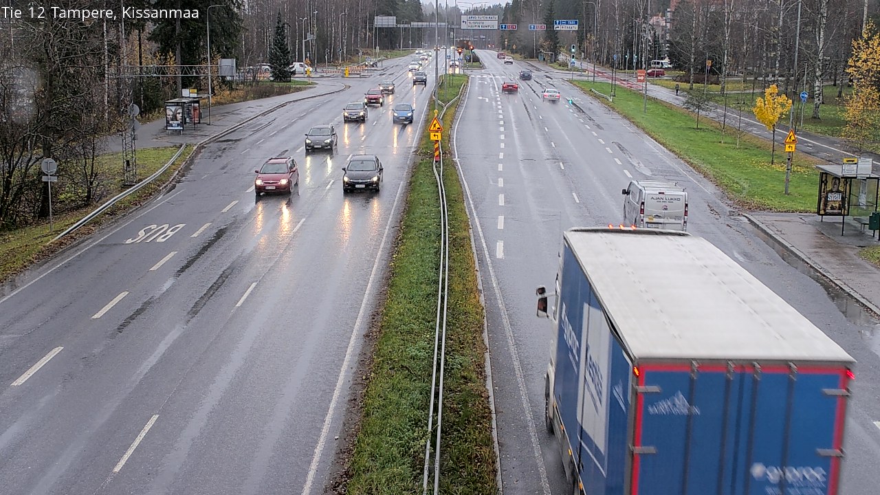 Weather Camera Image Road 12 Tampere, Kissanmaa, Tampere, Pirkanmaa