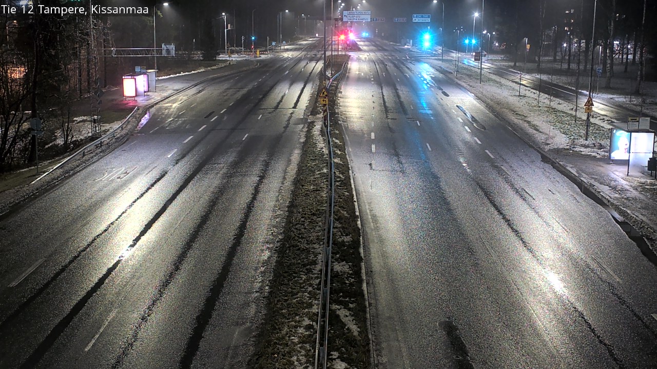 Weather Camera Image Väg 12 Tammerfors, Kissanmaa, Tampere, Pirkanmaa