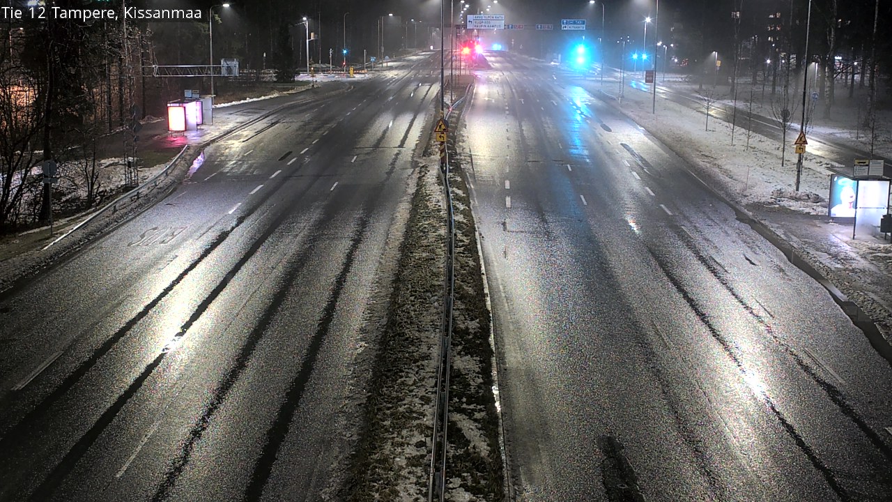 Weather Camera Image Väg 12 Tammerfors, Kissanmaa, Tampere, Pirkanmaa