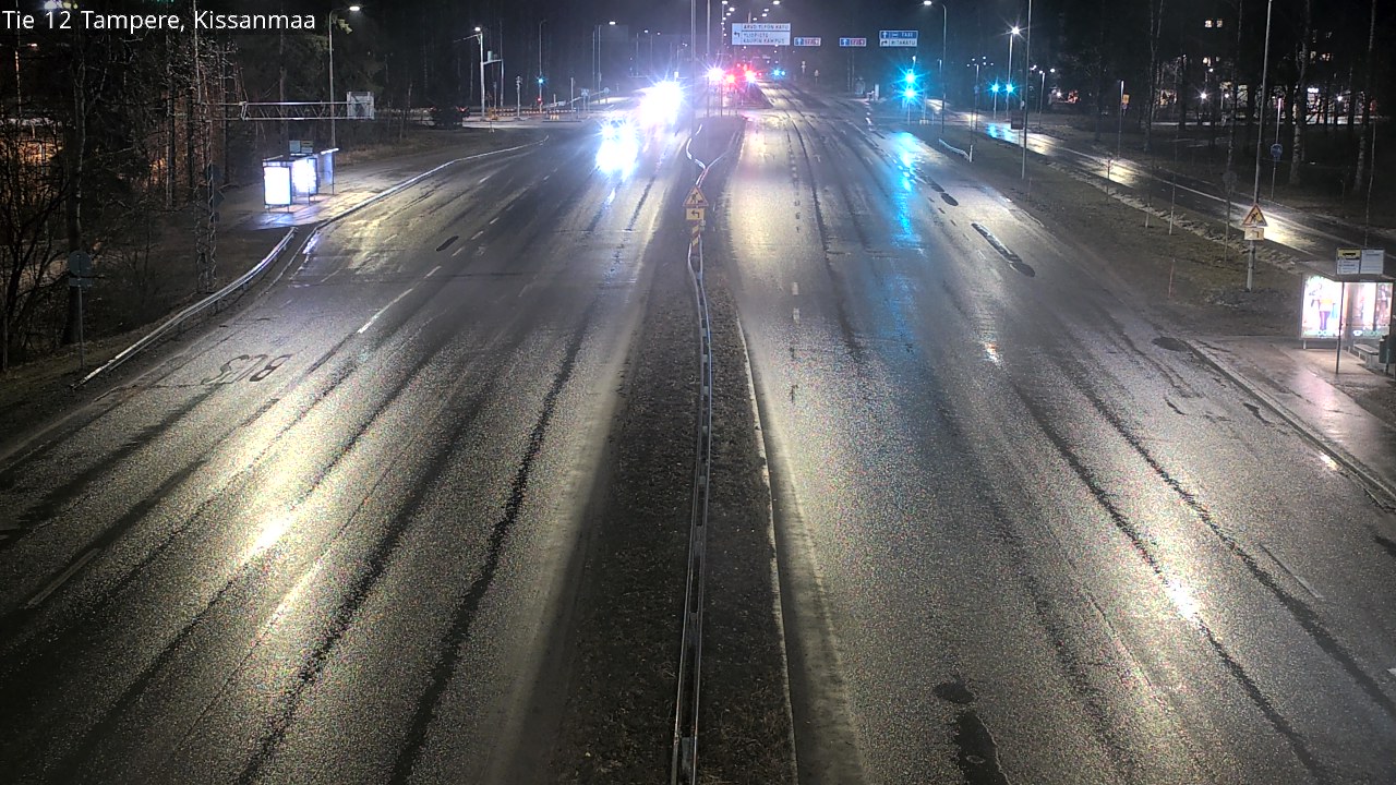 Weather Camera Image Väg 12 Tammerfors, Kissanmaa, Tampere, Pirkanmaa