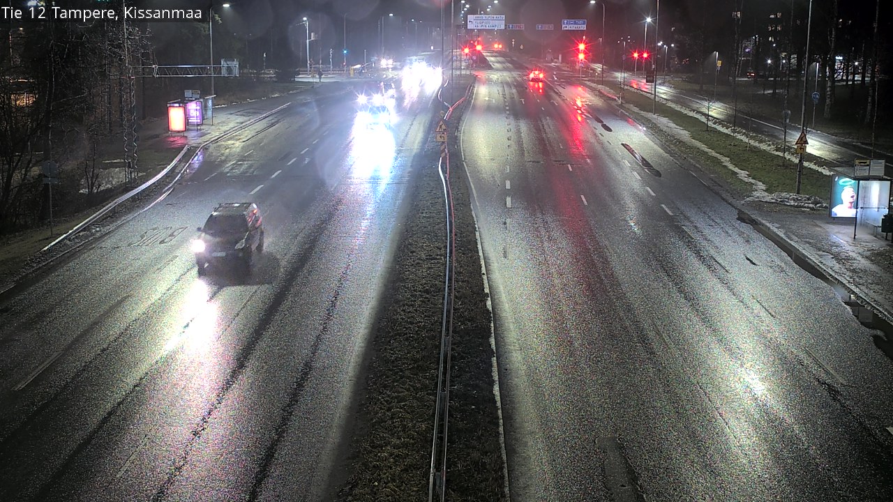 Weather Camera Image Väg 12 Tammerfors, Kissanmaa, Tampere, Pirkanmaa