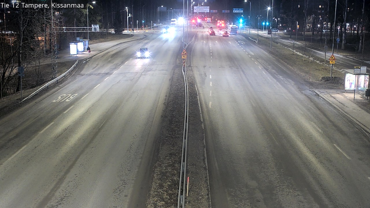 Weather Camera Image Road 12 Tampere, Kissanmaa, Tampere, Pirkanmaa