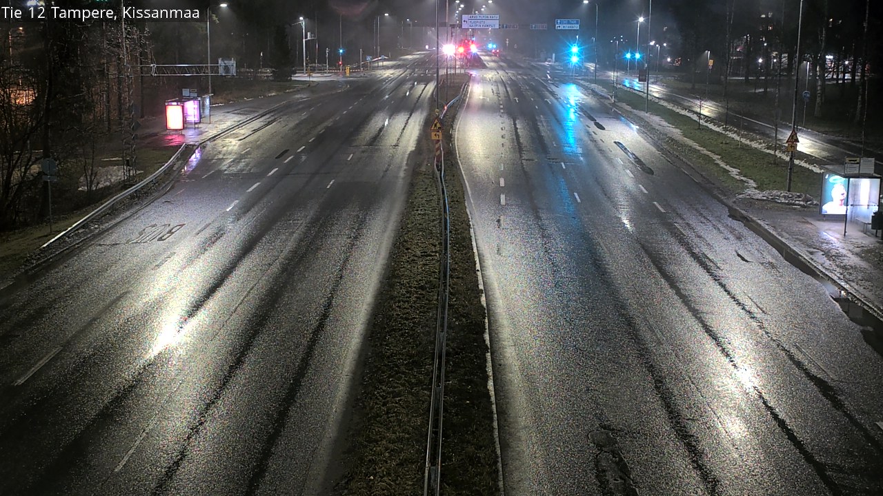 Weather Camera Image Väg 12 Tammerfors, Kissanmaa, Tampere, Pirkanmaa