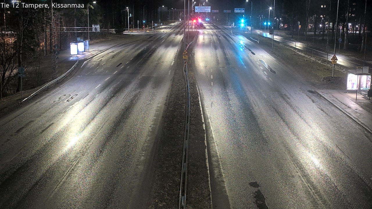 Weather Camera Image Väg 12 Tammerfors, Kissanmaa, Tampere, Pirkanmaa