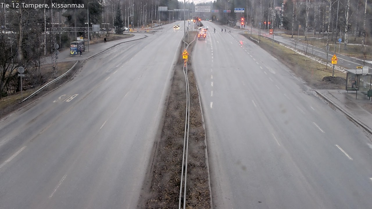 Weather Camera Image Väg 12 Tammerfors, Kissanmaa, Tampere, Pirkanmaa