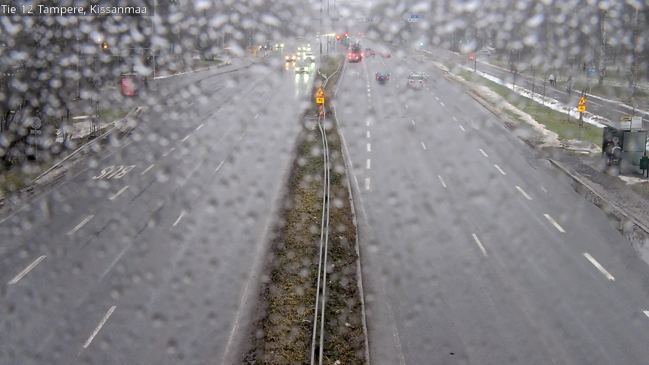 Weather Camera Image Väg 12 Tammerfors, Kissanmaa, Tampere, Pirkanmaa