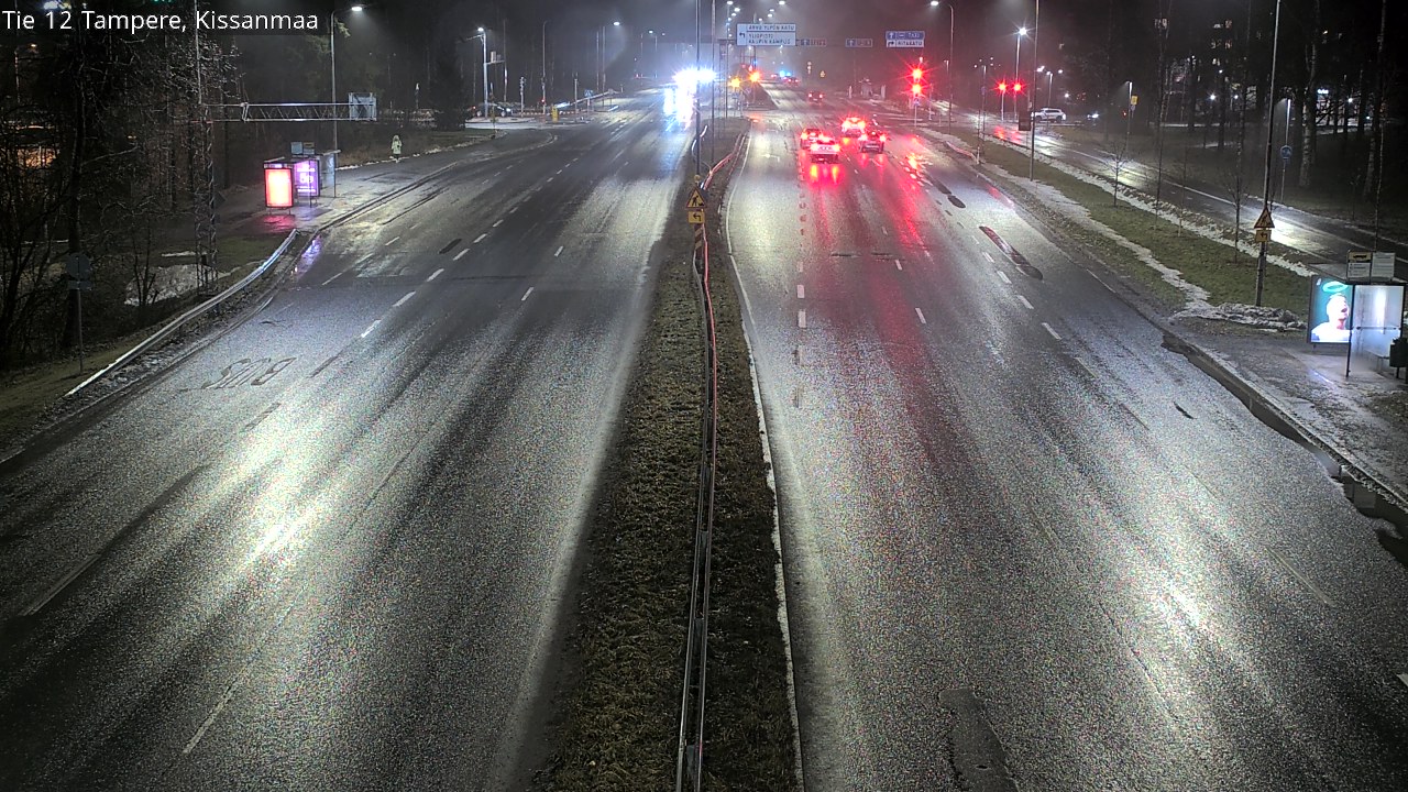 Weather Camera Image Väg 12 Tammerfors, Kissanmaa, Tampere, Pirkanmaa