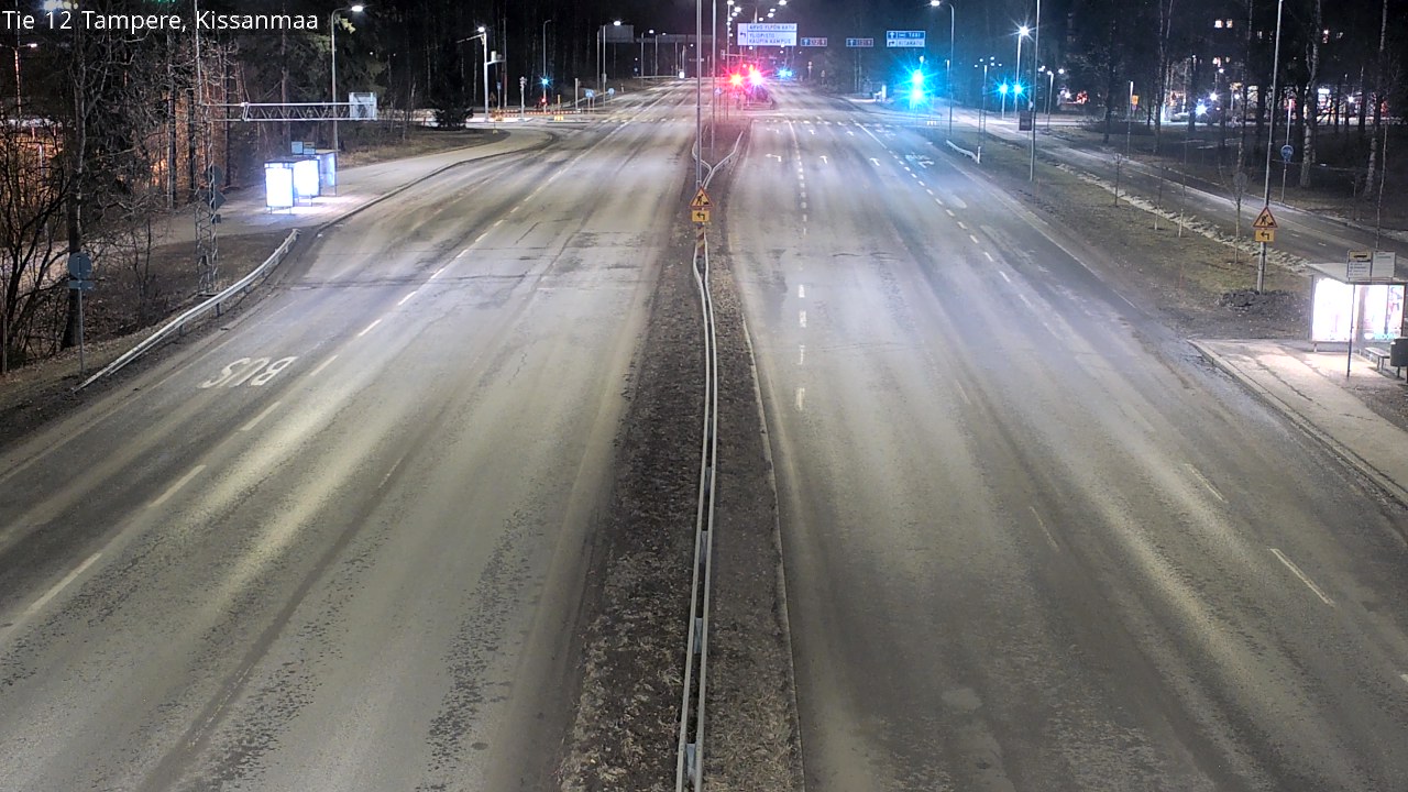 Weather Camera Image Väg 12 Tammerfors, Kissanmaa, Tampere, Pirkanmaa