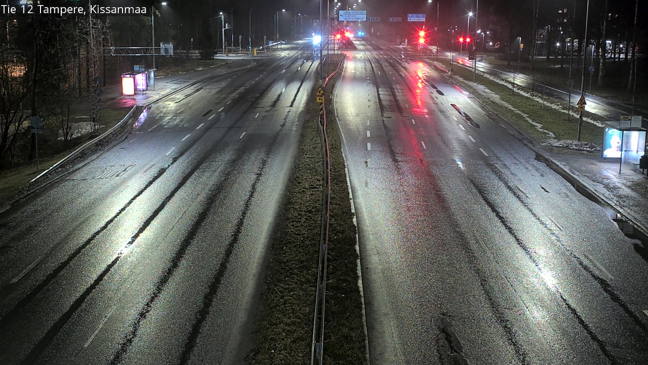 Weather Camera Image Väg 12 Tammerfors, Kissanmaa, Tampere, Pirkanmaa