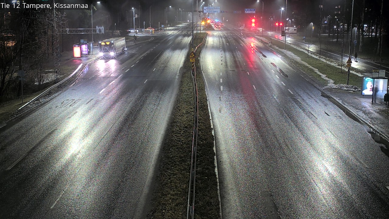 Weather Camera Image Väg 12 Tammerfors, Kissanmaa, Tampere, Pirkanmaa