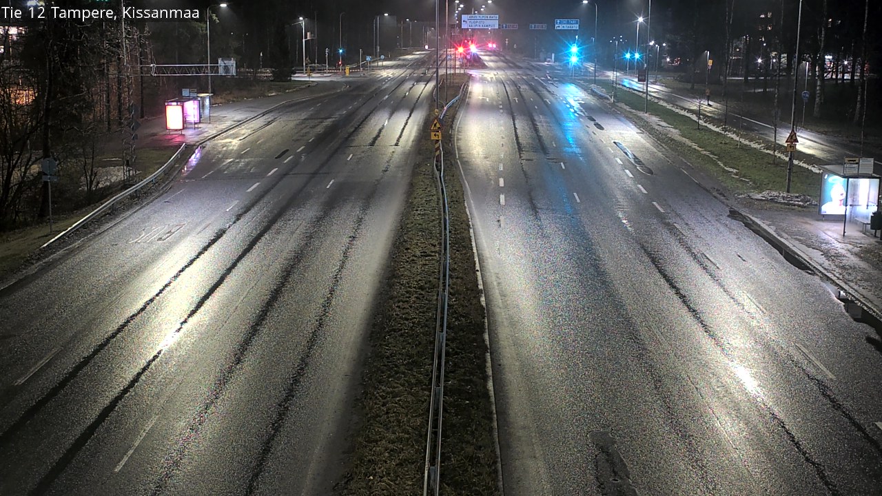 Weather Camera Image Väg 12 Tammerfors, Kissanmaa, Tampere, Pirkanmaa