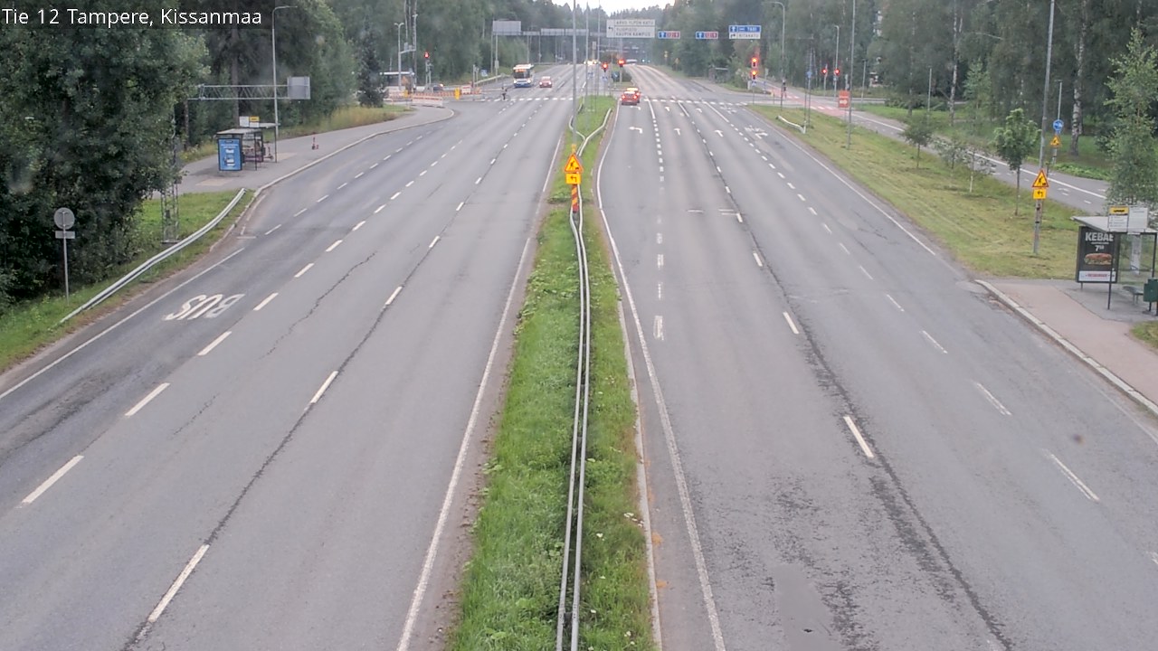 Weather Camera Image Road 12 Tampere, Kissanmaa, Tampere, Pirkanmaa