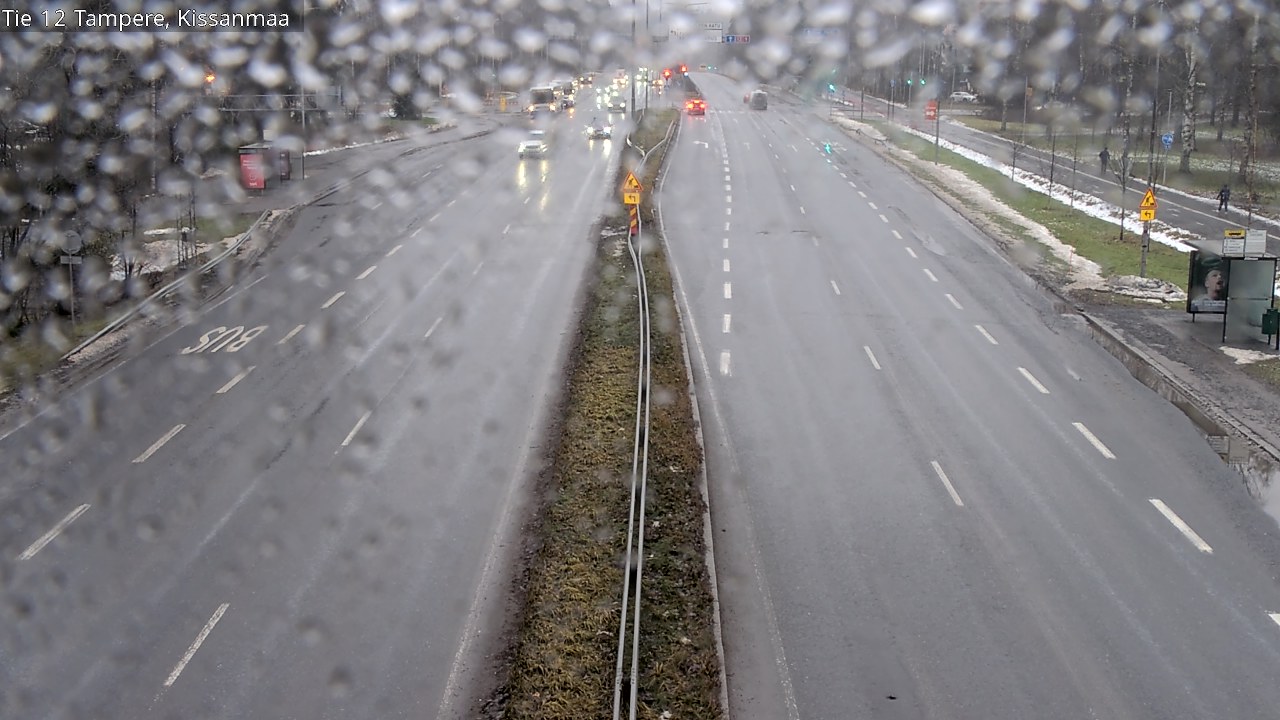 Weather Camera Image Väg 12 Tammerfors, Kissanmaa, Tampere, Pirkanmaa