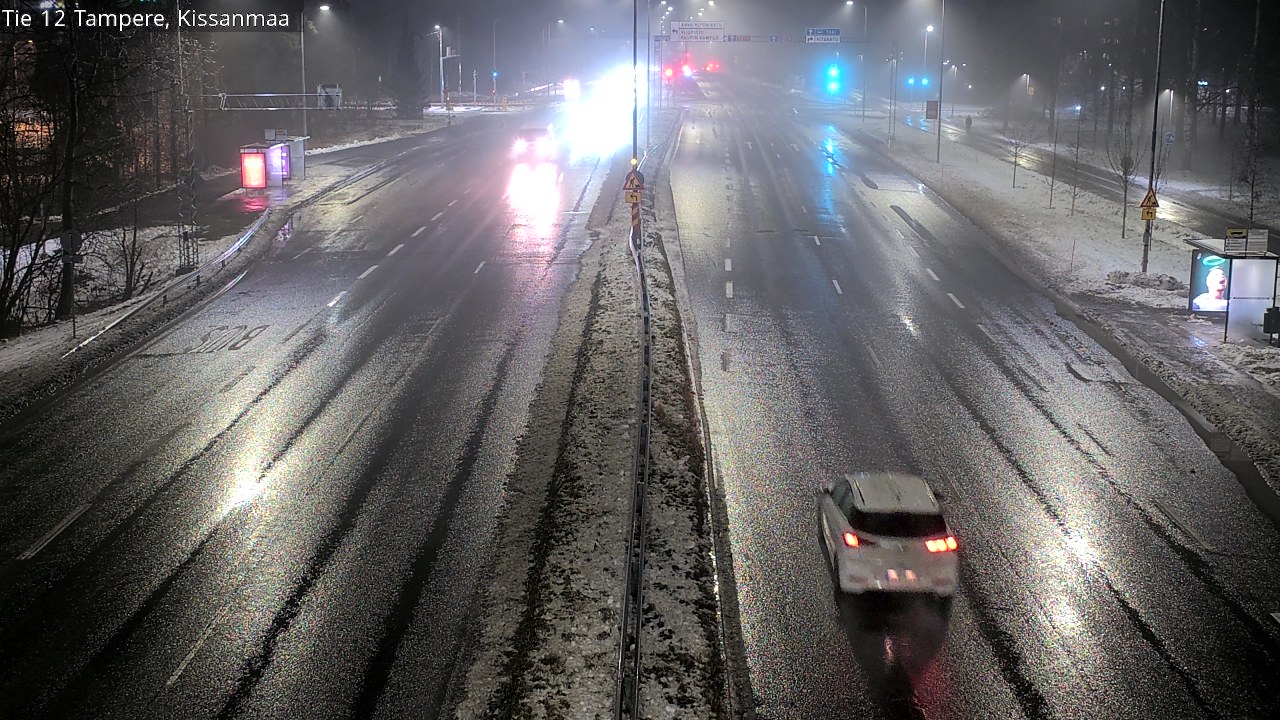 Weather Camera Image Väg 12 Tammerfors, Kissanmaa, Tampere, Pirkanmaa