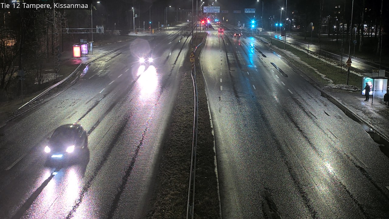 Weather Camera Image Väg 12 Tammerfors, Kissanmaa, Tampere, Pirkanmaa