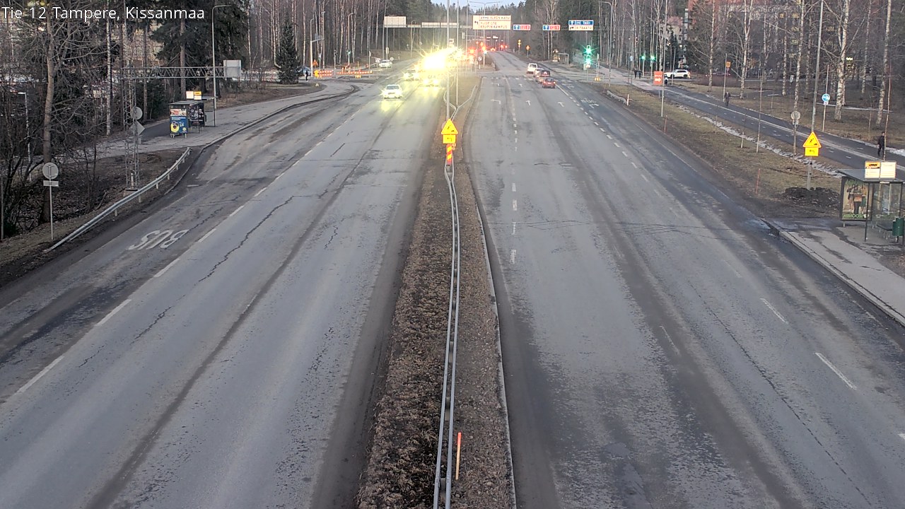 Weather Camera Image Road 12 Tampere, Kissanmaa, Tampere, Pirkanmaa