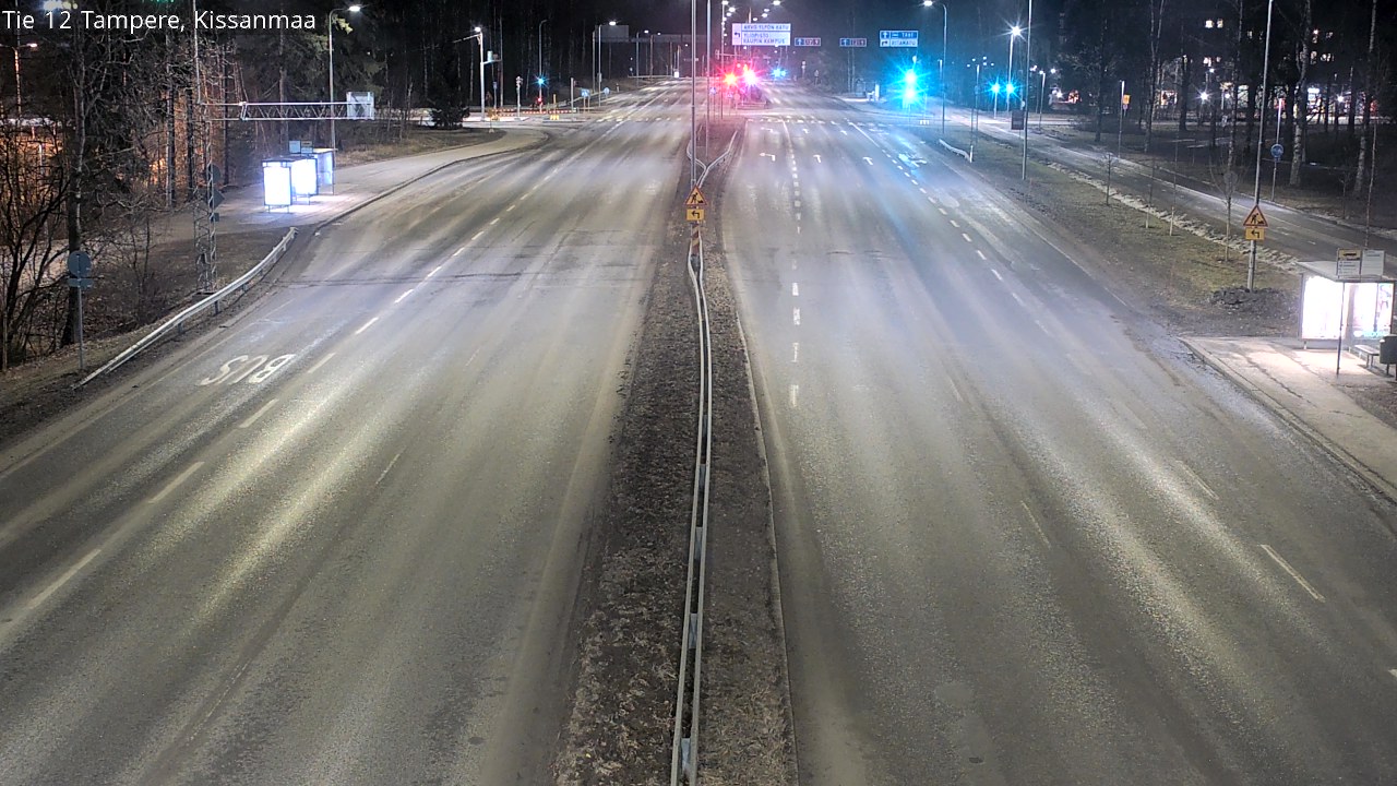Weather Camera Image Väg 12 Tammerfors, Kissanmaa, Tampere, Pirkanmaa