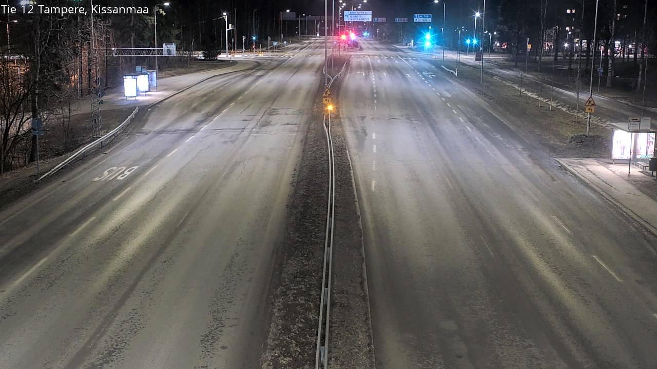 Weather Camera Image Väg 12 Tammerfors, Kissanmaa, Tampere, Pirkanmaa