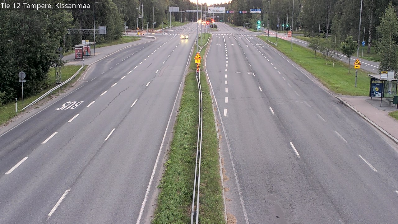 Weather Camera Image Road 12 Tampere, Kissanmaa, Tampere, Pirkanmaa