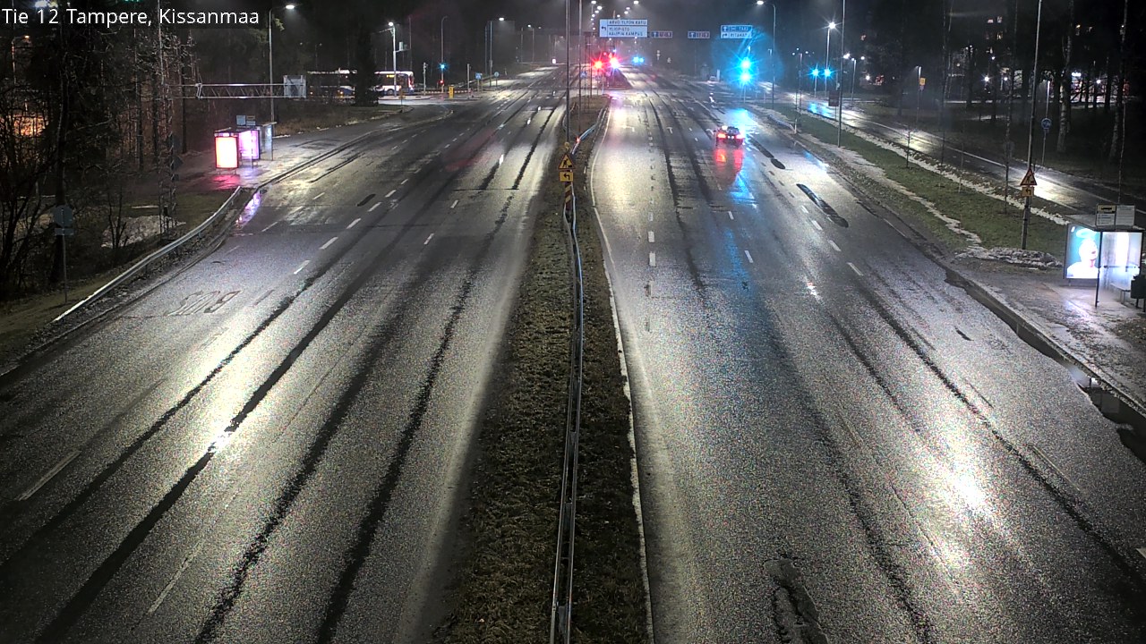 Weather Camera Image Väg 12 Tammerfors, Kissanmaa, Tampere, Pirkanmaa