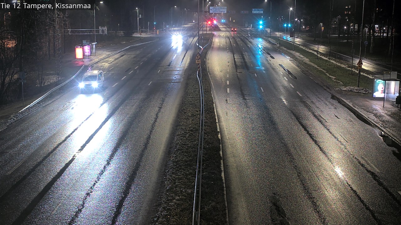 Weather Camera Image Väg 12 Tammerfors, Kissanmaa, Tampere, Pirkanmaa