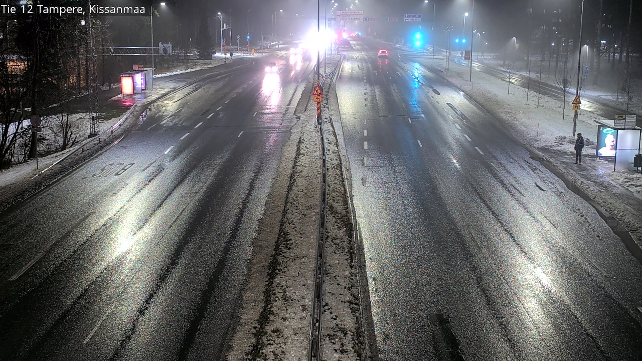 Weather Camera Image Väg 12 Tammerfors, Kissanmaa, Tampere, Pirkanmaa