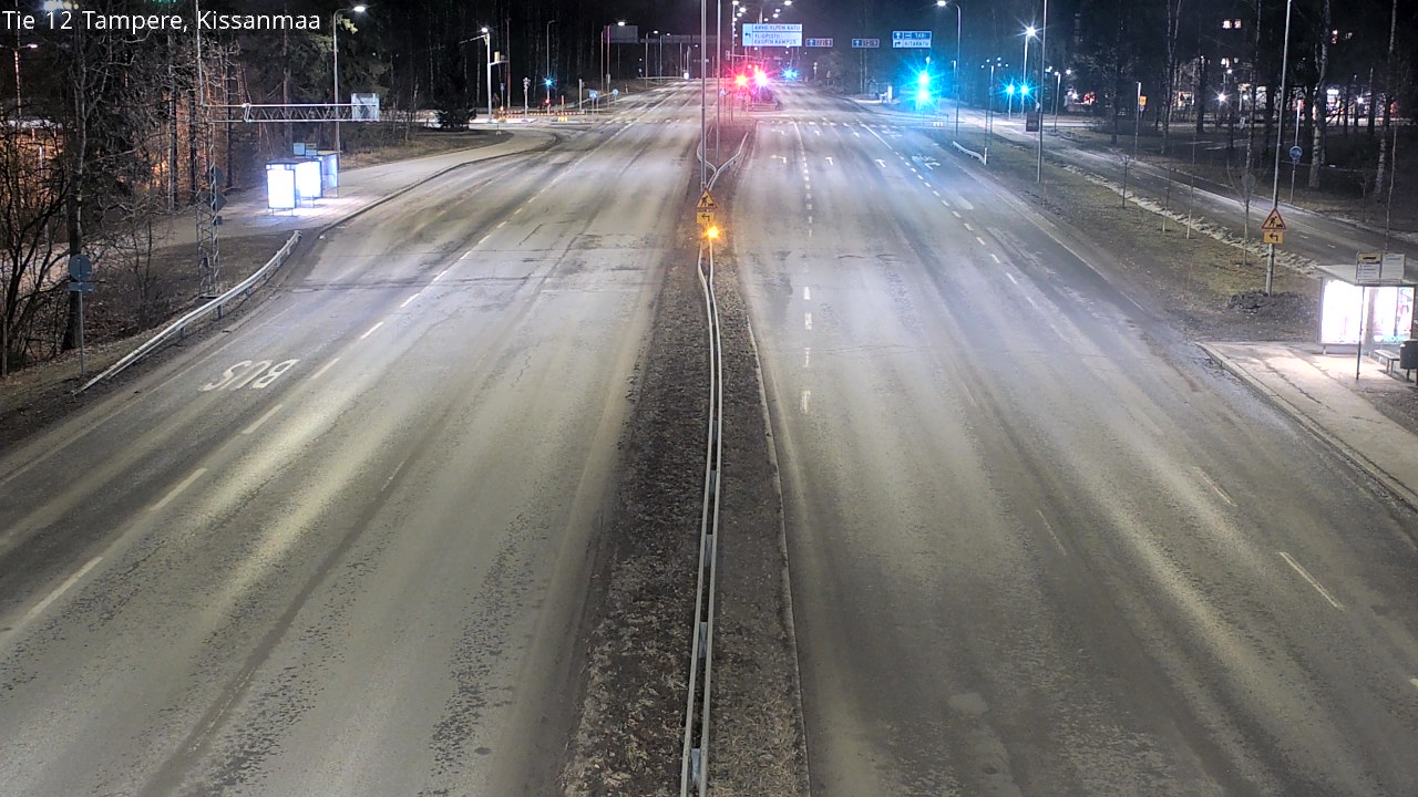 Weather Camera Image Väg 12 Tammerfors, Kissanmaa, Tampere, Pirkanmaa