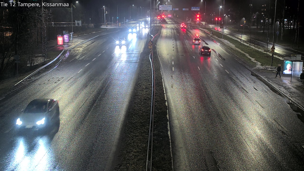 Weather Camera Image Väg 12 Tammerfors, Kissanmaa, Tampere, Pirkanmaa