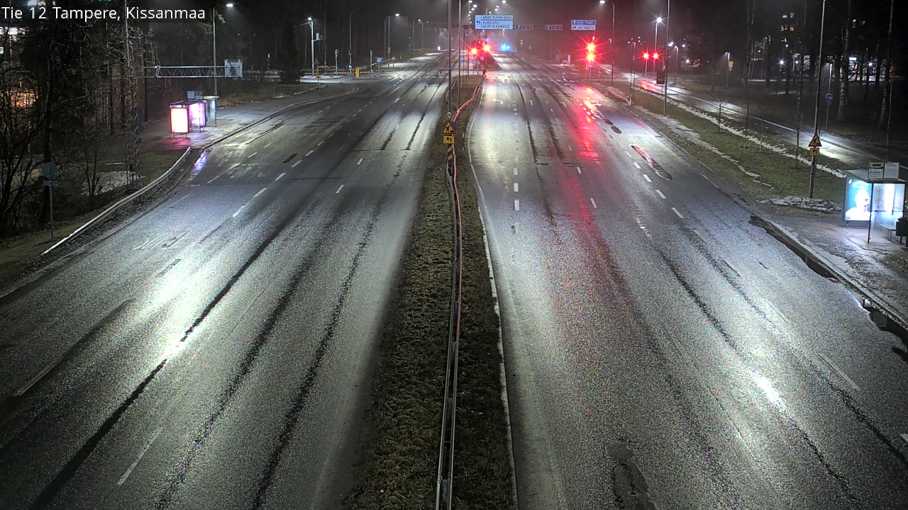 Weather Camera Image Väg 12 Tammerfors, Kissanmaa, Tampere, Pirkanmaa