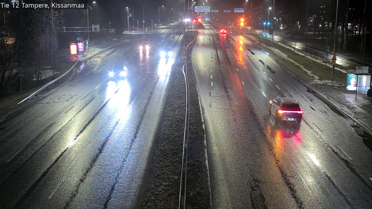 Weather Camera Image Väg 12 Tammerfors, Kissanmaa, Tampere, Pirkanmaa