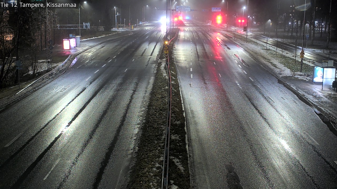Weather Camera Image Väg 12 Tammerfors, Kissanmaa, Tampere, Pirkanmaa