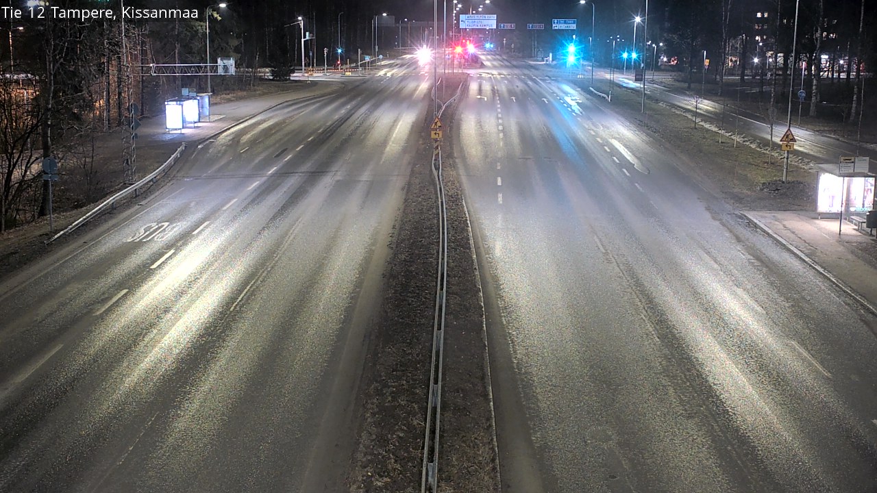 Weather Camera Image Väg 12 Tammerfors, Kissanmaa, Tampere, Pirkanmaa