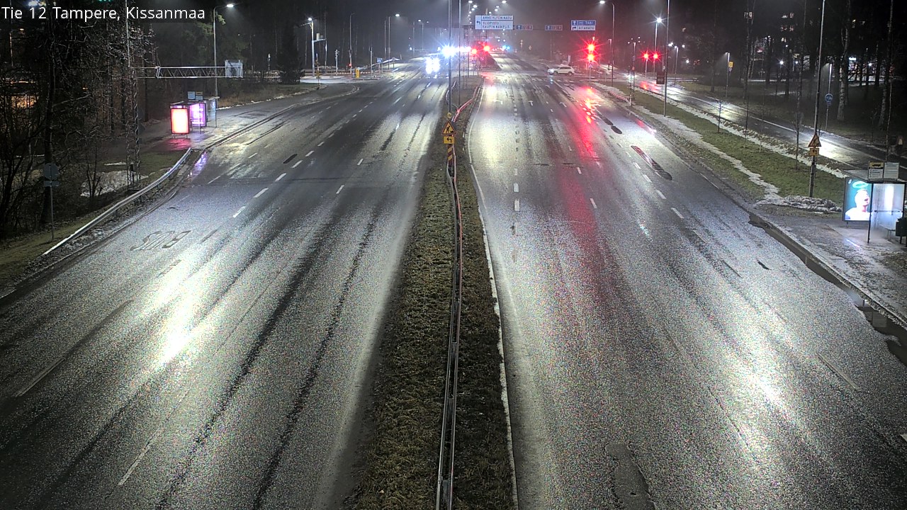Weather Camera Image Väg 12 Tammerfors, Kissanmaa, Tampere, Pirkanmaa